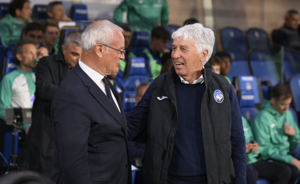 Gasperini Ranieri Atalanta v AS Roma - Serie A