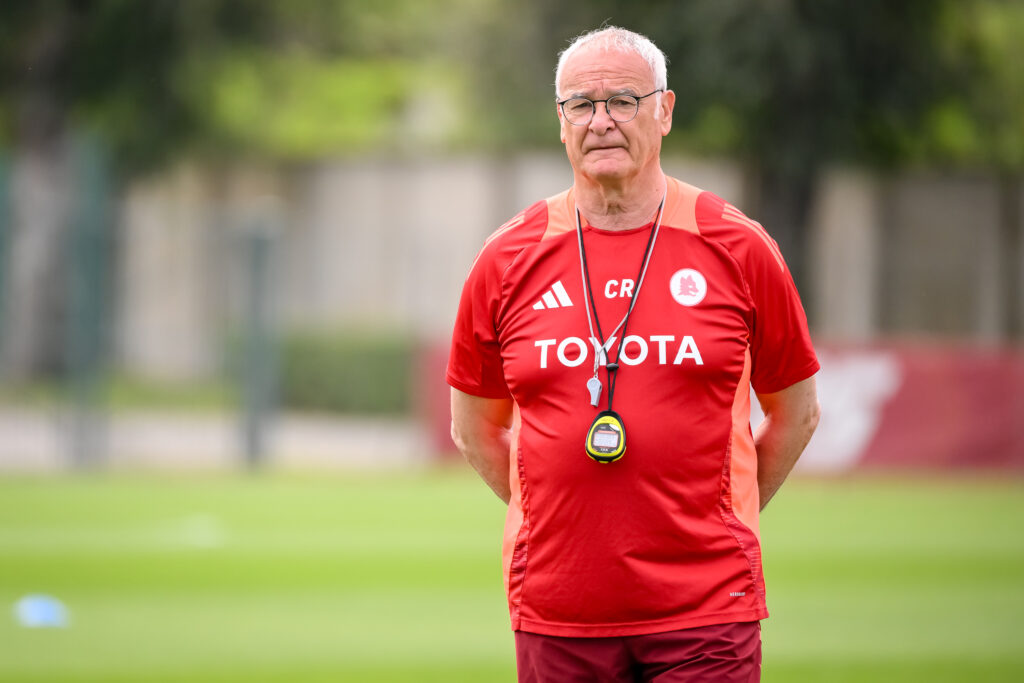 Ranieri AS Roma Training Session