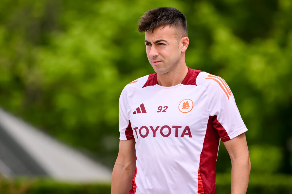 El Shaarawy AS Roma Training Session