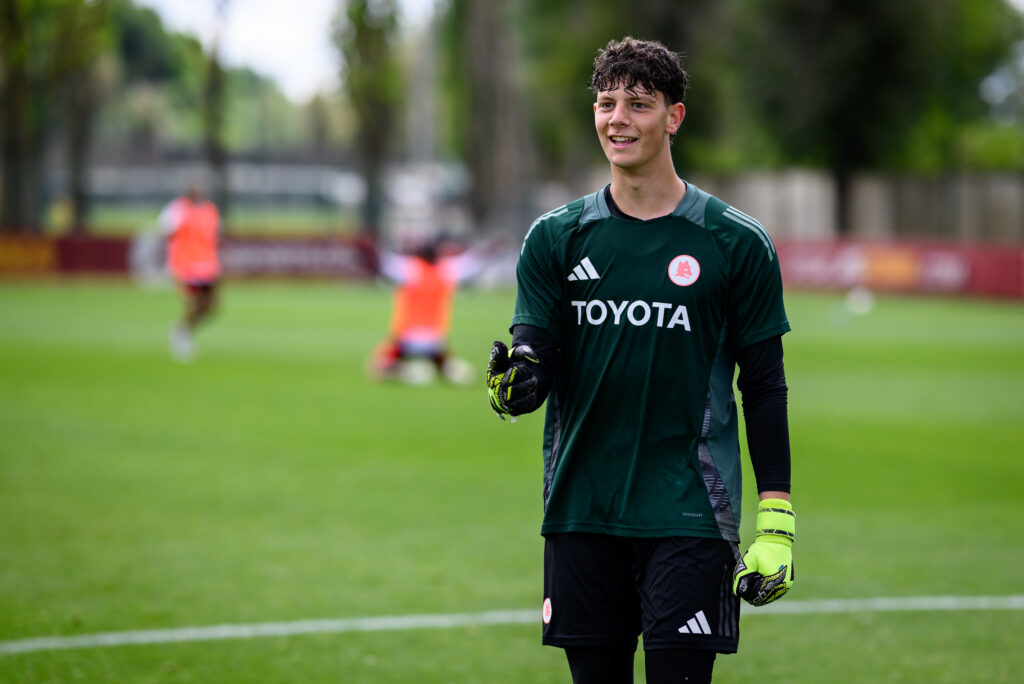 de marzi AS Roma Training Session
