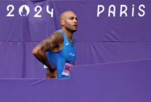 marcell jacobs Athletics - Olympic Games Paris 2024: Day 8