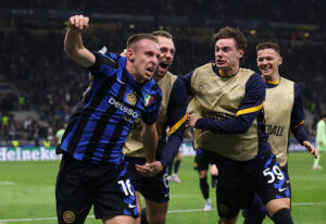 frattesi FC Internazionale Milano v FC Barcelona - UEFA Champions League 2024/25 Semi Final Second Leg