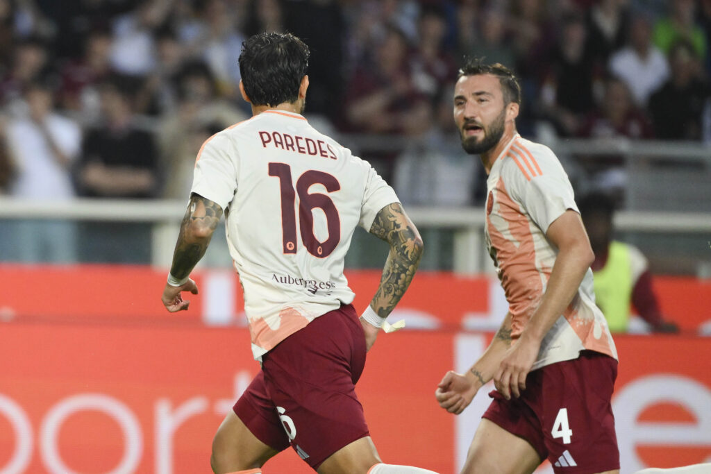 Paredes Cristante Torino v AS Roma - Serie A