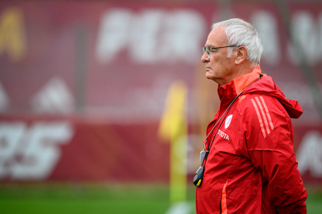 ranieri AS Roma Training Session