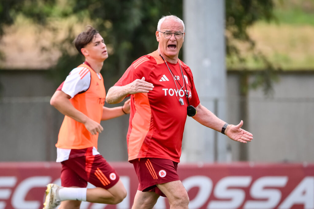 Ranieri Pisilli AS Roma Training Session