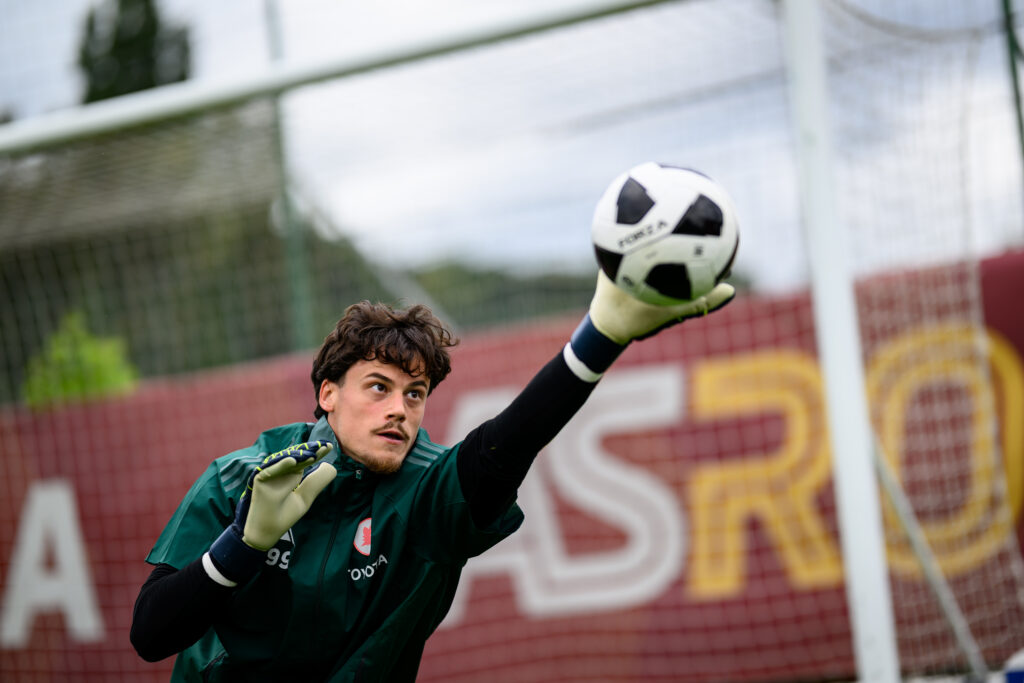 svilar AS Roma Training Session