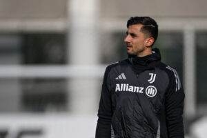 mattia perin Juventus Training Session And Press Conference - UEFA Champions League 2024/25 League Phase MD8