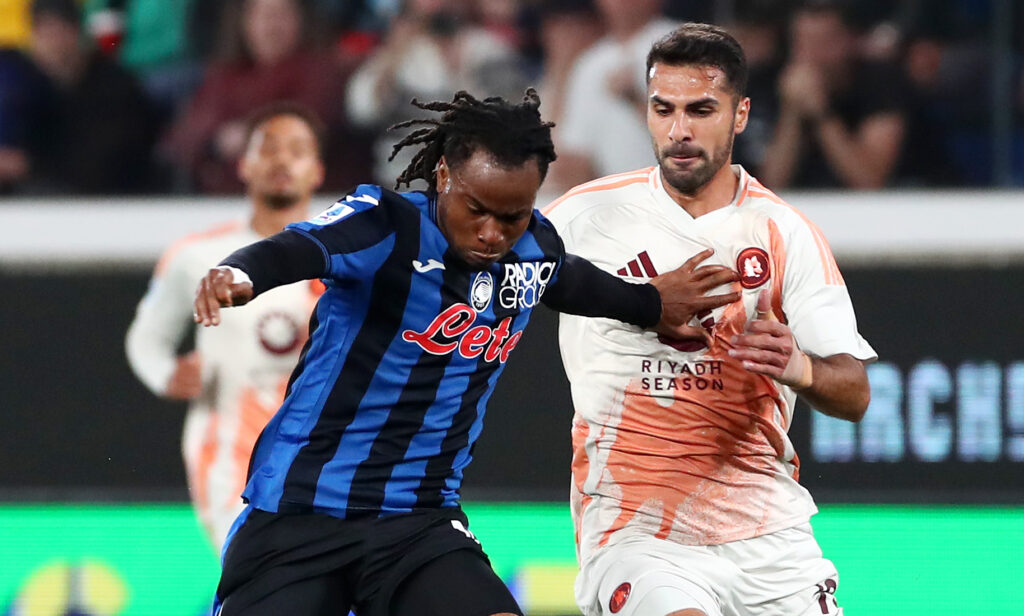 Celik Lookman Atalanta v AS Roma - Serie A