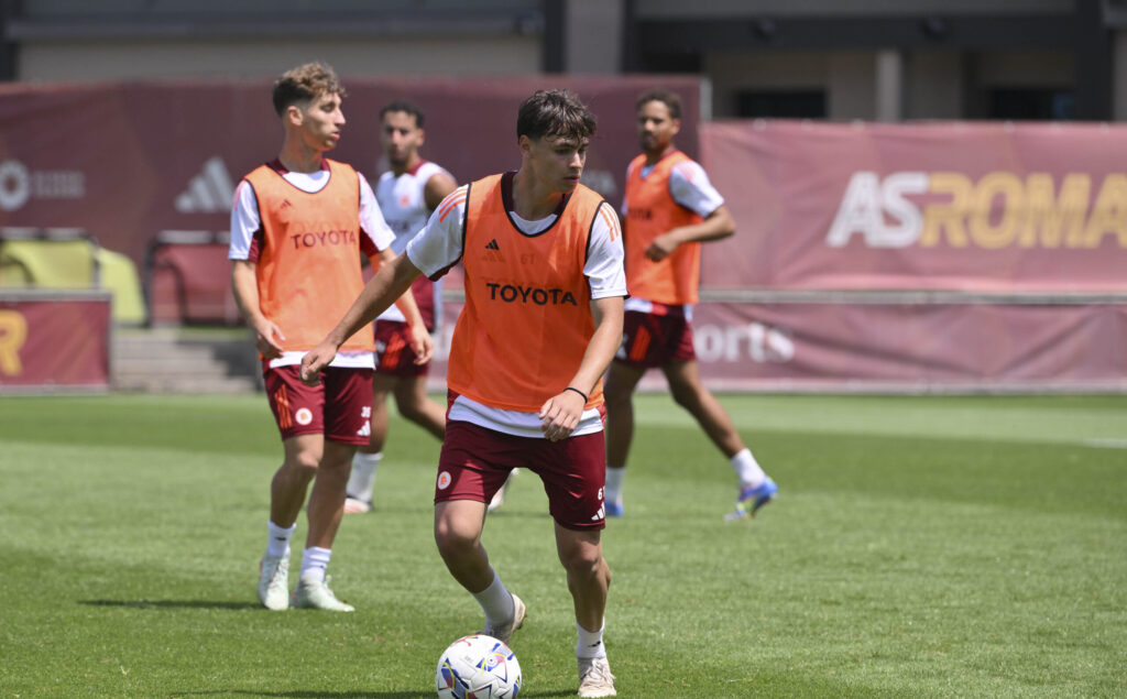Pisilli AS Roma Training Session