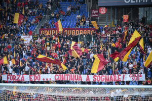 STRISCIONE BOVE ROMA FIORENTINA