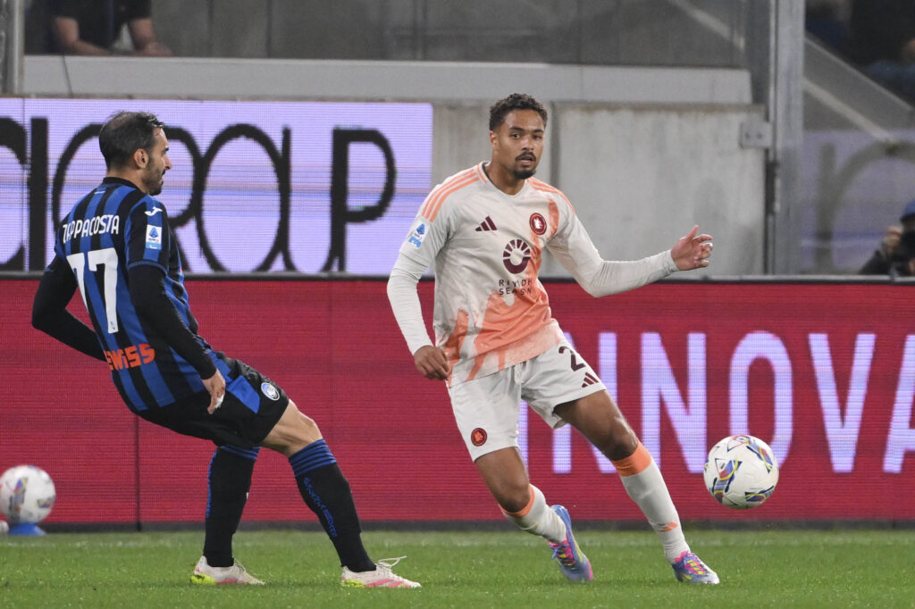 Rensch Atalanta v AS Roma - Serie A
