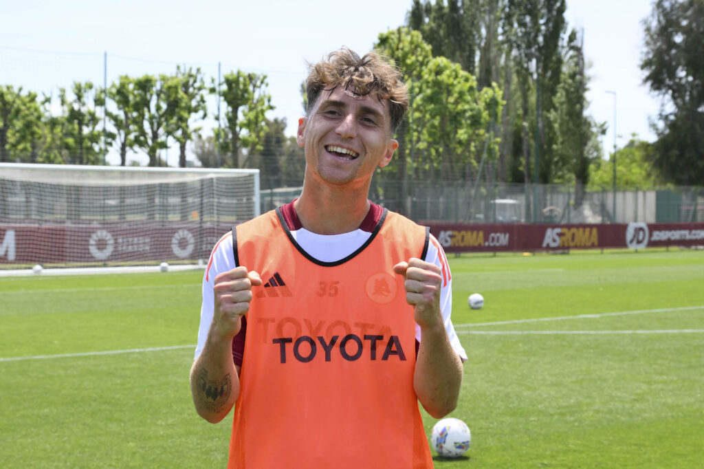 Baldanzi AS Roma Training Session