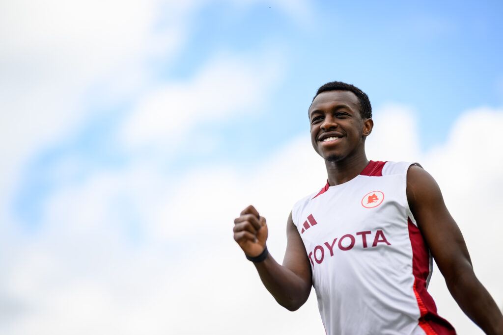 Saud AS Roma Training Session