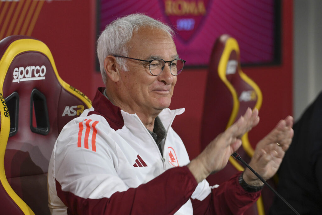 ranieri AS Roma Press Conference