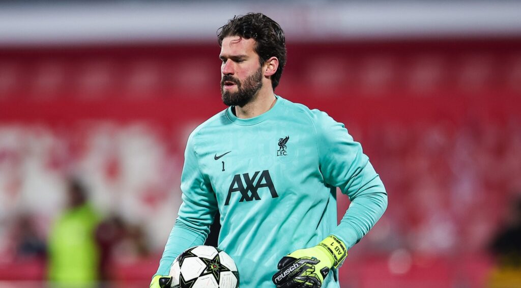 alisson Girona FC v Liverpool FC - UEFA Champions League 2024/25 League Phase MD6