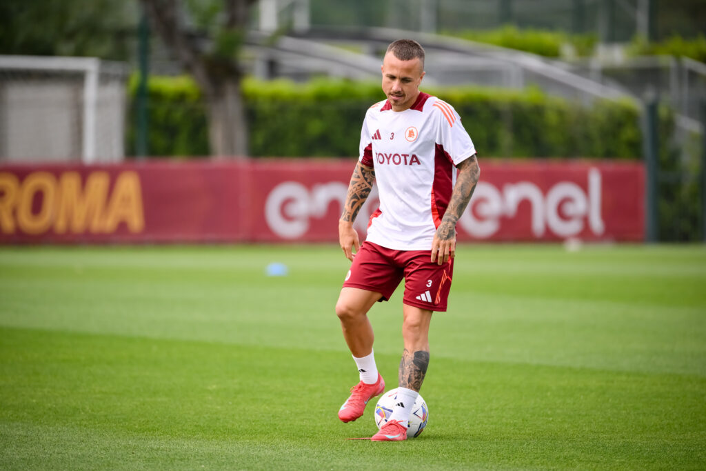 Angelino AS Roma Training Session