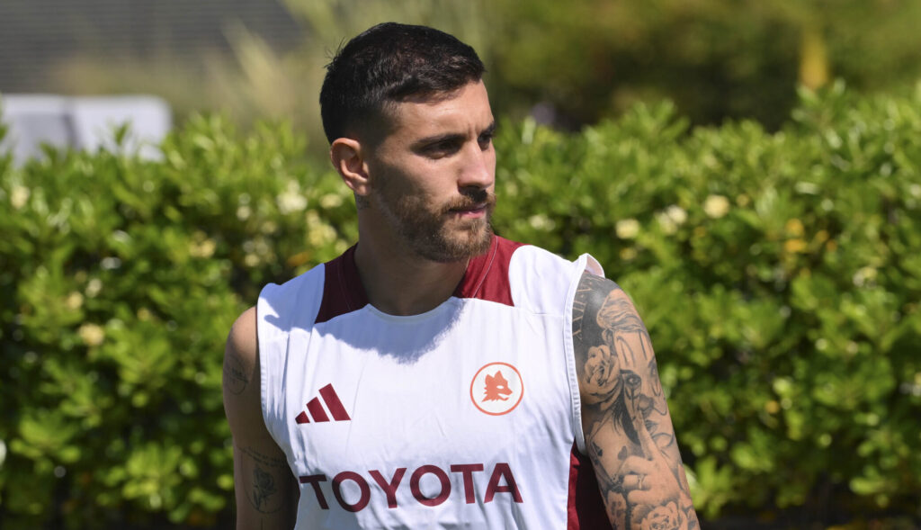 Lorenzo pellegrini AS Roma Training Session