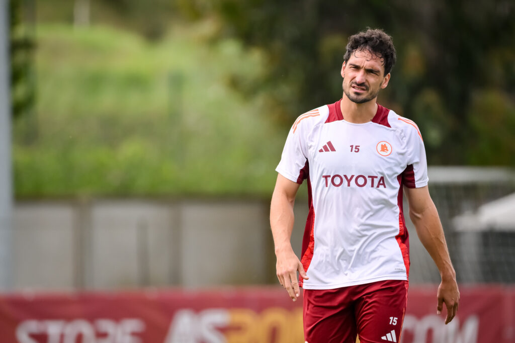 Hummels AS Roma Training Session