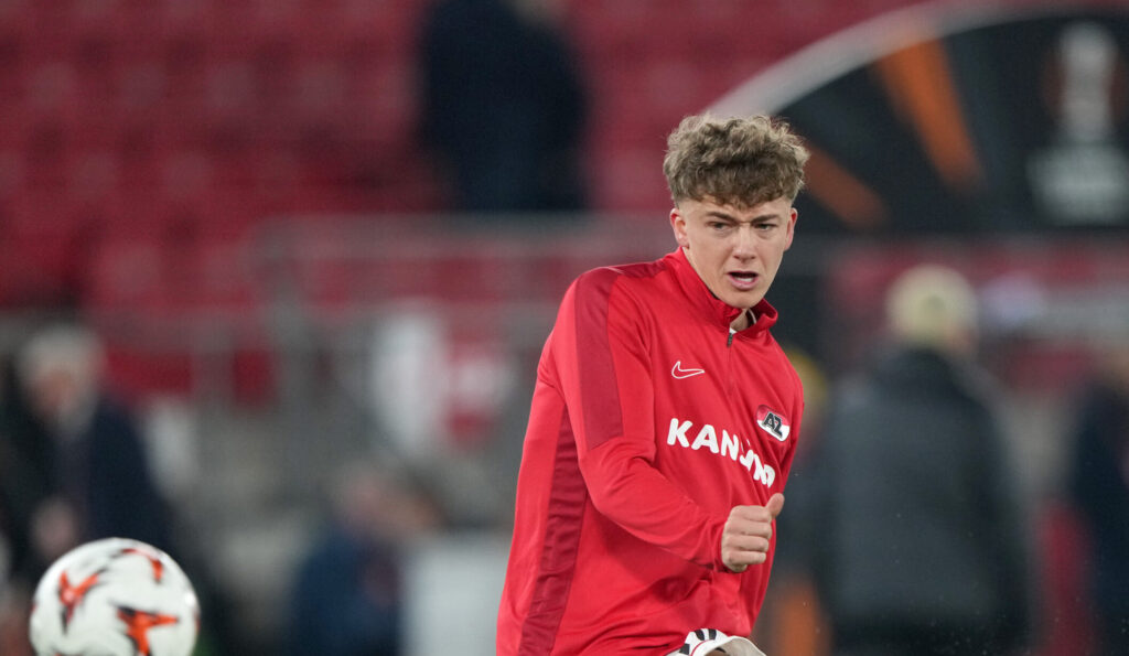 mijnans AZ Alkmaar v AS Roma - UEFA Europa League 2024/25 League Phase MD7