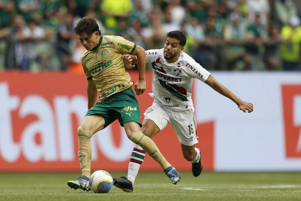 Agustin Giay Palmeiras v Fluminense - Brasileirao 2024