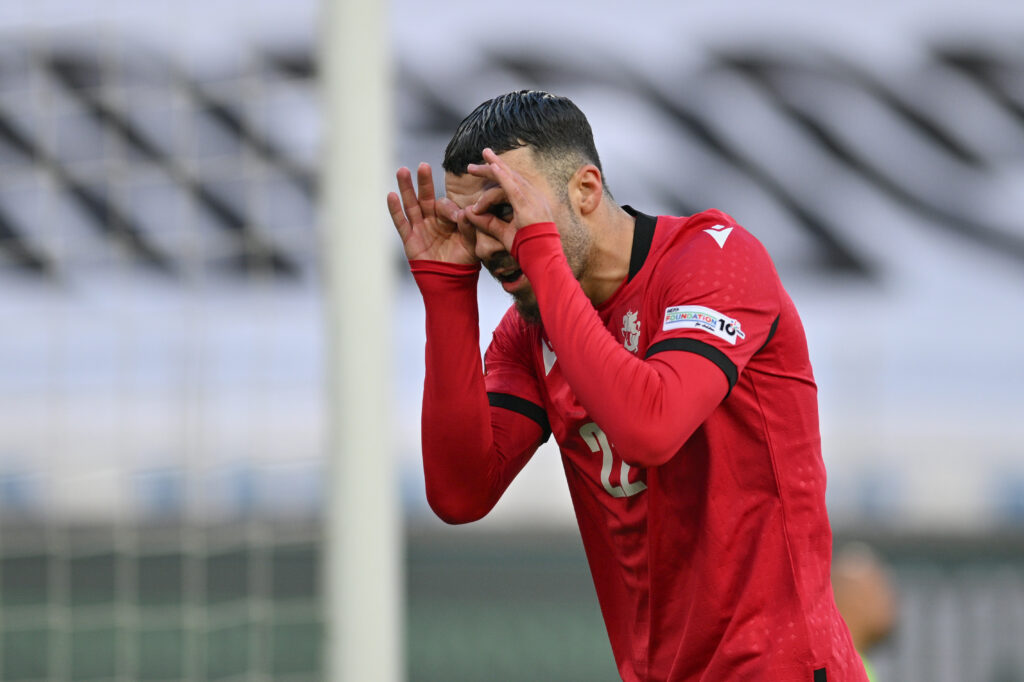 Georgia v Armenia - UEFA Nations League 2024/25 League B/C Play-offs Second Leg