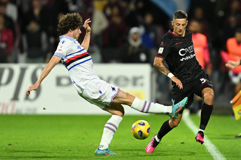 Salernitana v Sampdoria - Coppa Italia