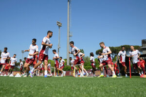AS Roma Training Session