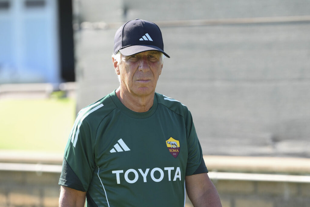 gasperini AS Roma Training Camp