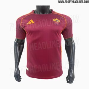 AS Roma 25-26 Home Kit Leaked (1)