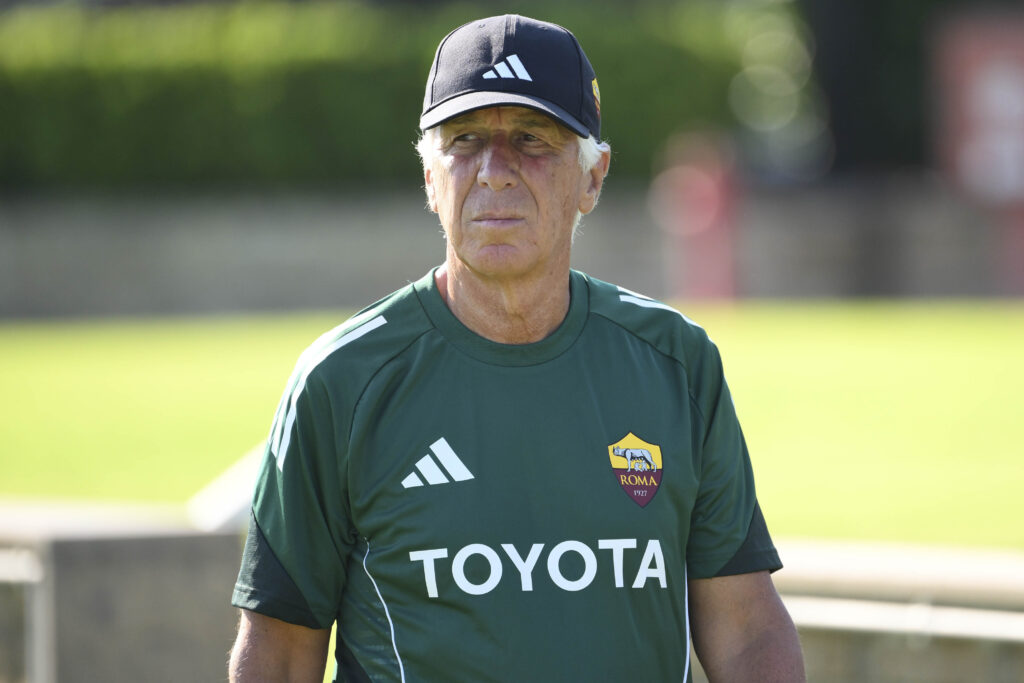 gasperini AS Roma Training Camp