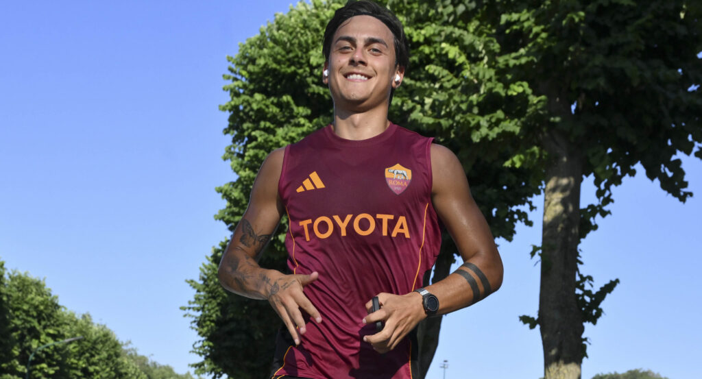 dybala AS Roma Training Camp