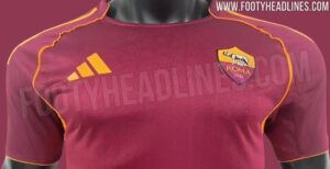 AS Roma 25-26 Home Kit Leaked (2)