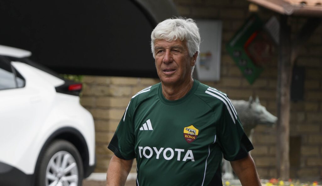 gasperini AS Roma Training Camp