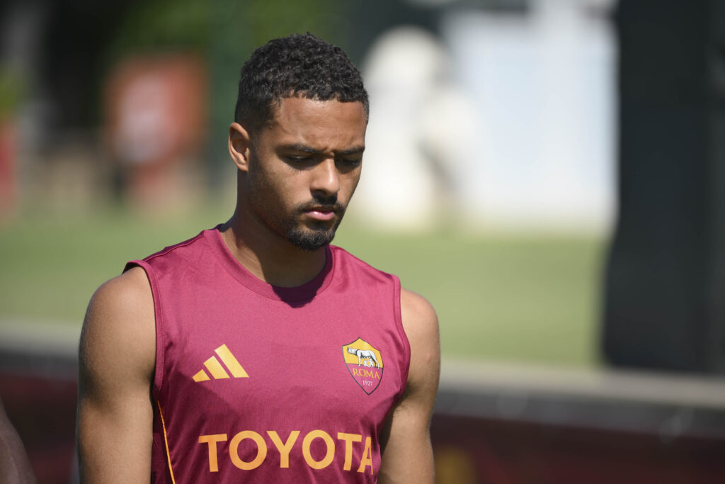 rensch AS Roma Training Session