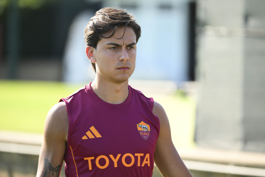 dybala AS Roma Training Camp