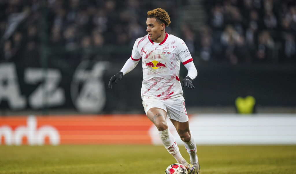 Antonio Nusa SK Sturm Graz v RB Leipzig - UEFA Champions League 2024/25 League Phase MD8