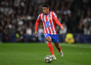 samuel lino Real Madrid C.F. v Atletico de Madrid - UEFA Champions League 2024/25 Round of 16 First Leg