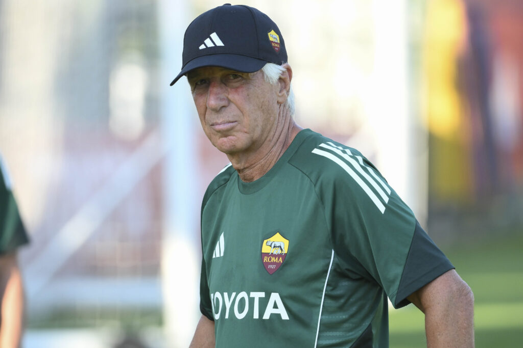 gasperini AS Roma Training Camp