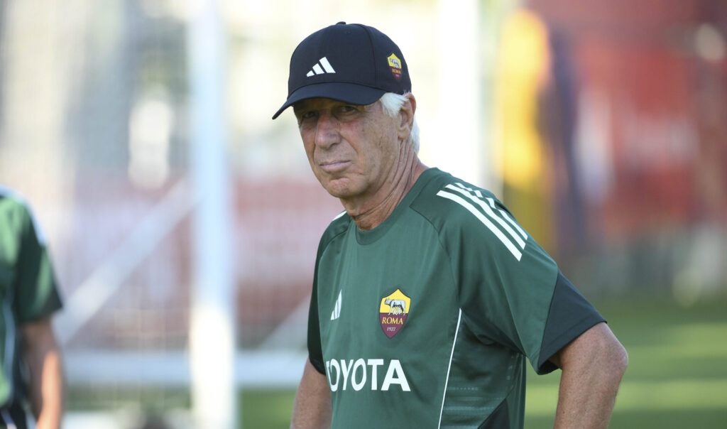 gasperini AS Roma Training Camp