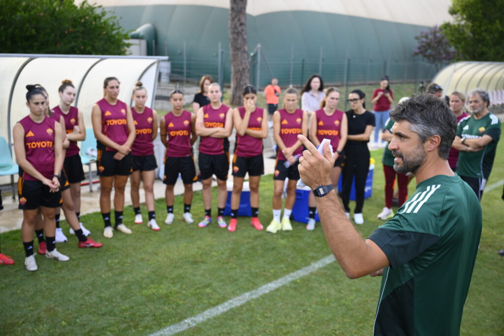 As Roma Women Training Session