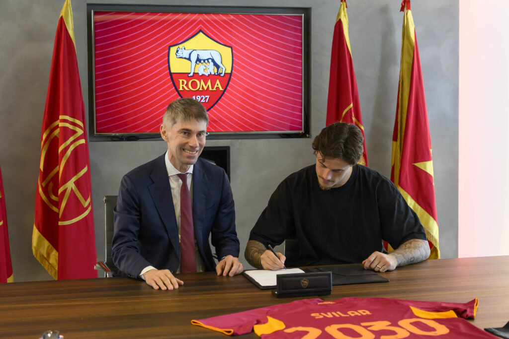 AS Roma Extend Contract To Mile Svilar