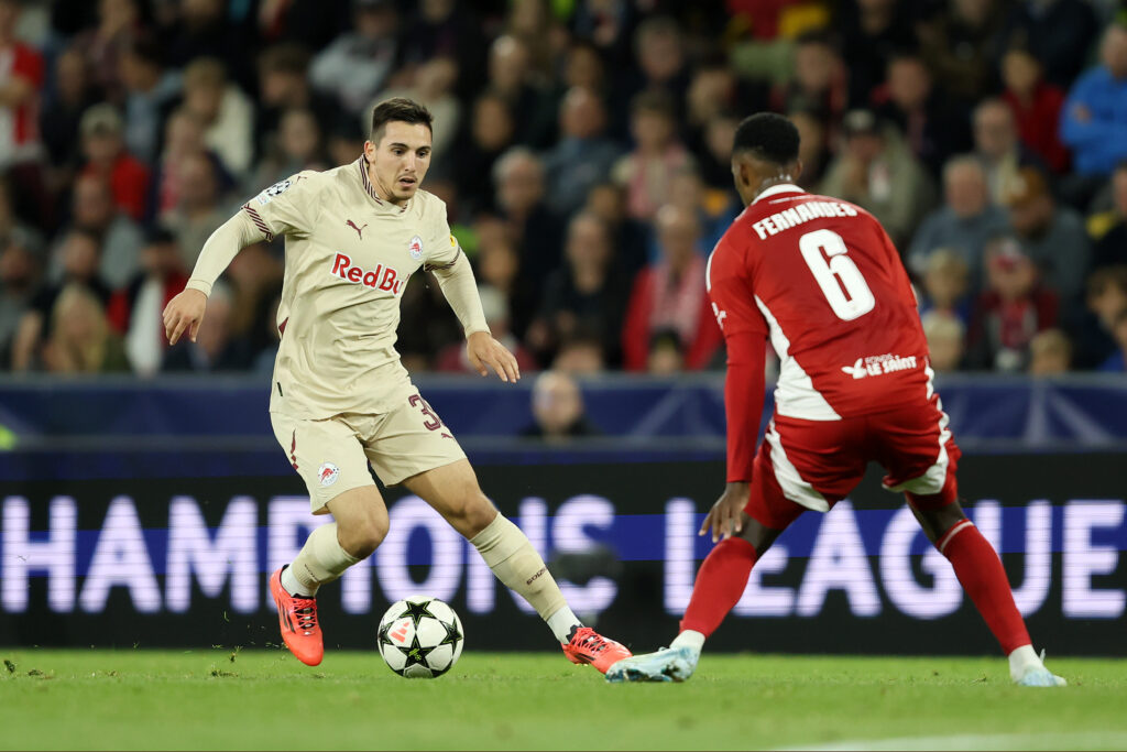 FC Salzburg v Stade Brestois 29 - UEFA Champions League 2024/25 League Phase MD2
