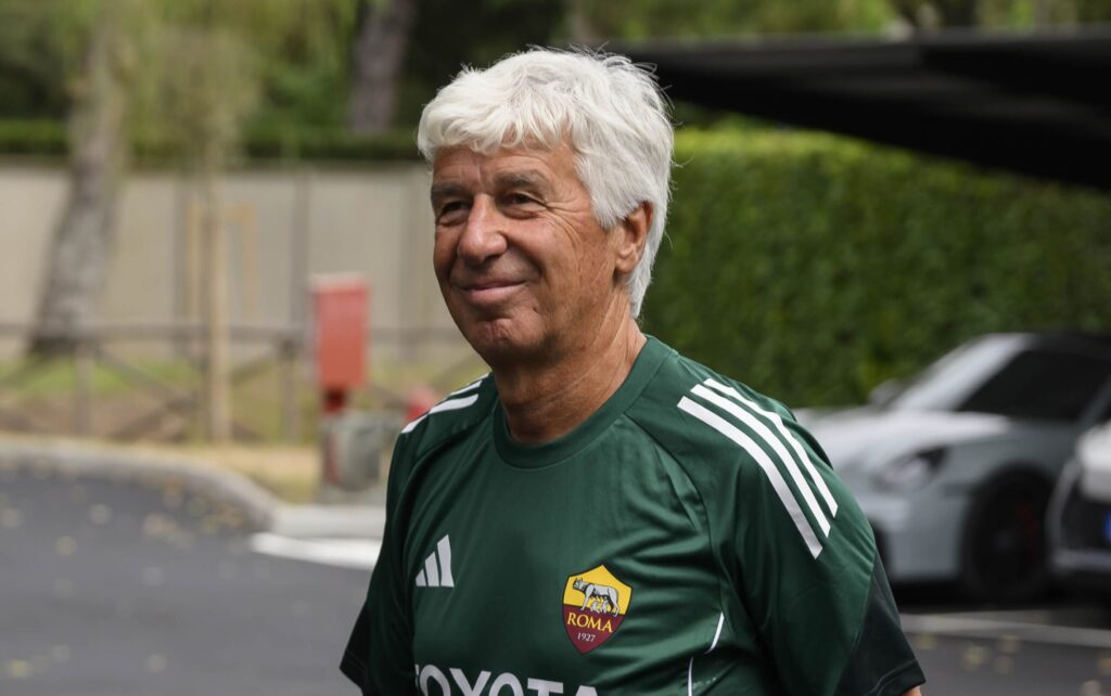 gasperini AS Roma Training Camp