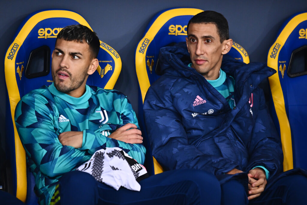 di maria paredes Hellas Verona v Juventus - Serie A