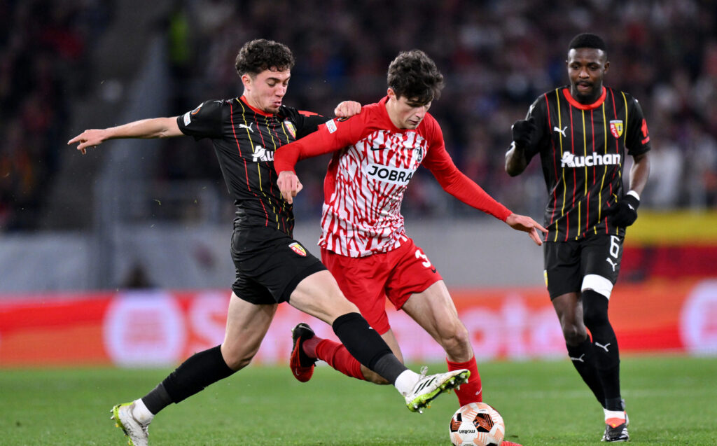 El aynaoui Sport-Club Freiburg v RC Lens: Knockout Round Play-offs Second Leg - UEFA Europa League 2023/24