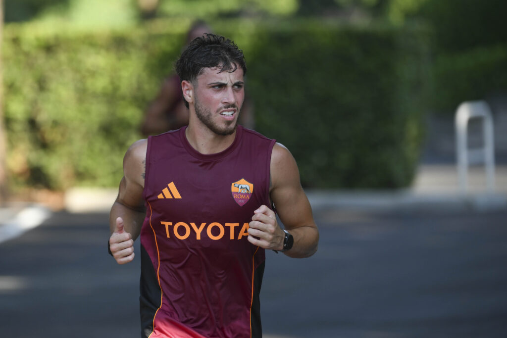 cherubini AS Roma Training Camp