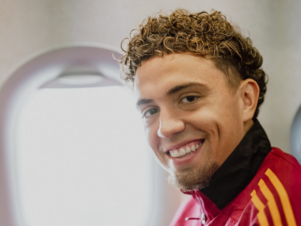 AS Roma Travel To Kaiserslautern el aynaoui fiumicino