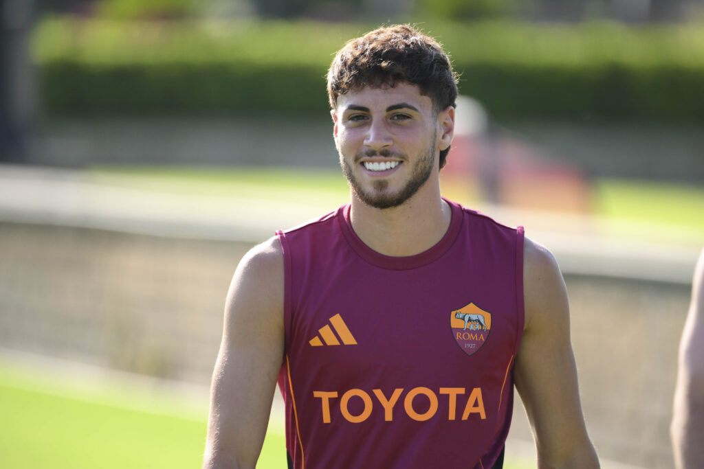 cherubini AS Roma Training Camp