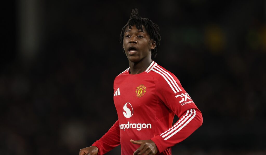 Mainoo Fulham FC v Manchester United FC - Premier League