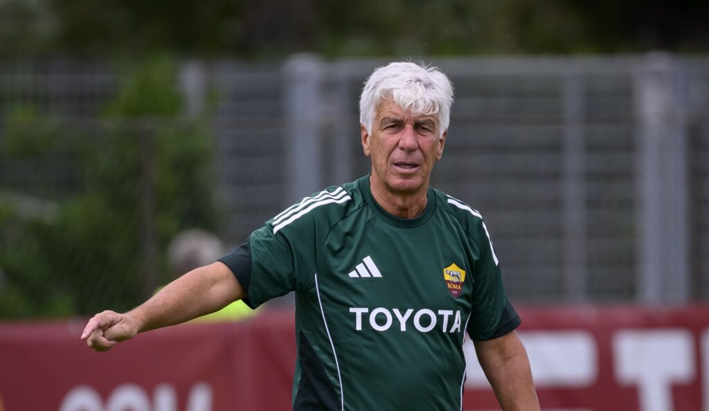 gasperini AS Roma Training Session